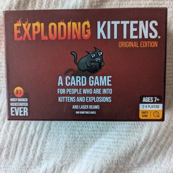 Exploding Kittens Card Game - Picture 1 of 4